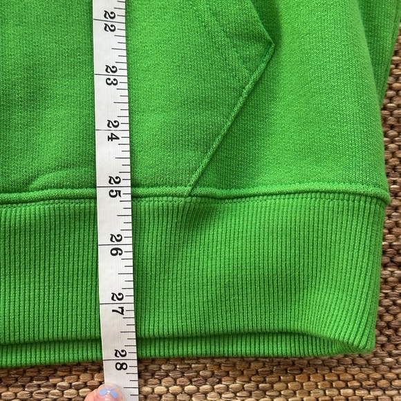 NWT Kenzo 1970 Tiger Embroidered Varsity Green cotton oversized hoodie SZ Medium - Picture 9 of 10
